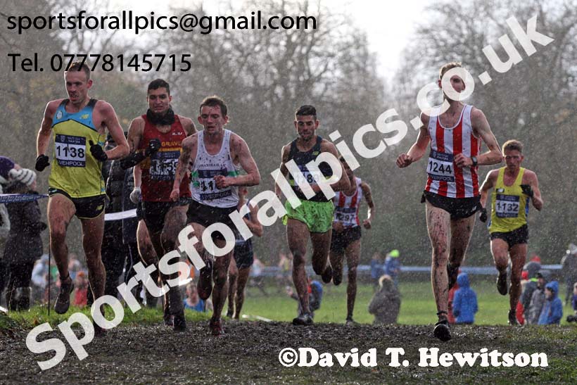 Senior men and under-23 mens 2017 British Athletics Liverpool Cross Challenge, Sefton Park, Liverpool. Photo:  David T. Hewitson/Sports for All Pics